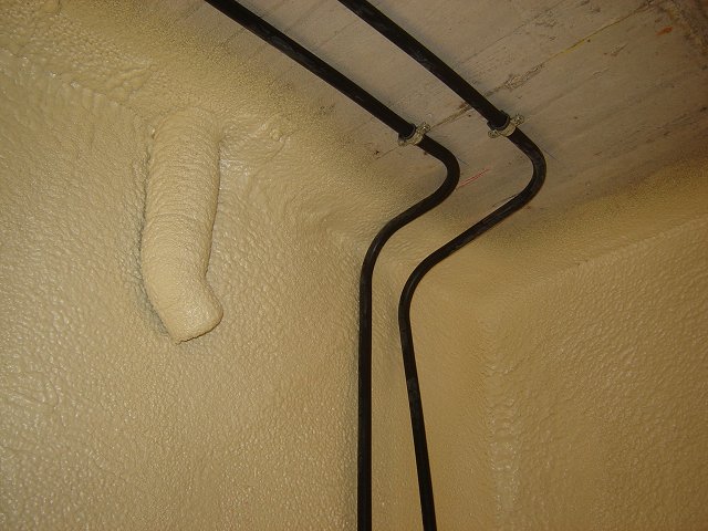 Bajante de drenaje de cámara ventilada.